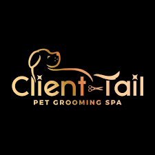 client tail pet grooming spa logo