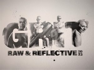 Raw & Reflective 2023 calendar cover